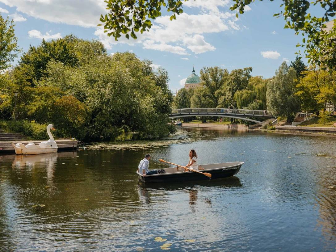 Bootsverleih Moisl auf der Freundschaftsinsel