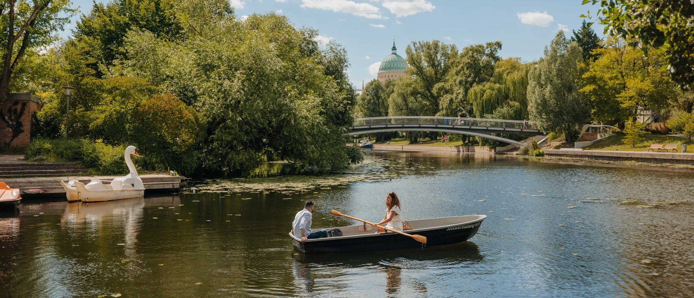 Bootsverleih Moisl auf der Freundschaftsinsel
