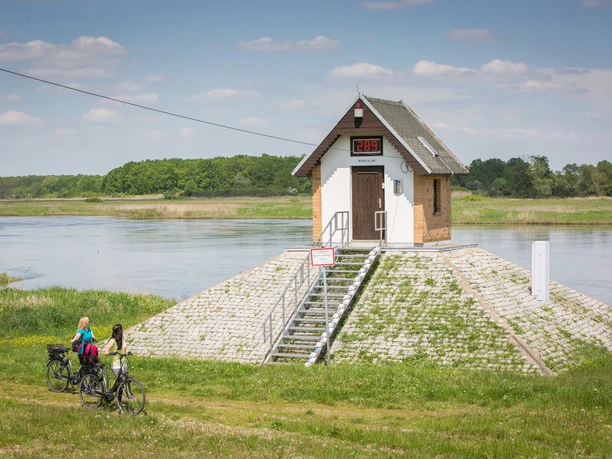 Pegelhäuschen in Ratzdorf