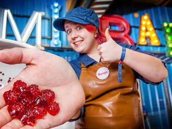 Gummibeerchen-Manufaktur in Karls Erlebnis-Dorf Elstal