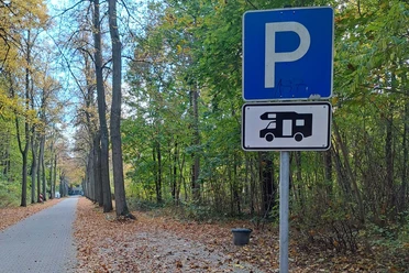 Caravanparkplatz in der Ringstraße Bad Saarow