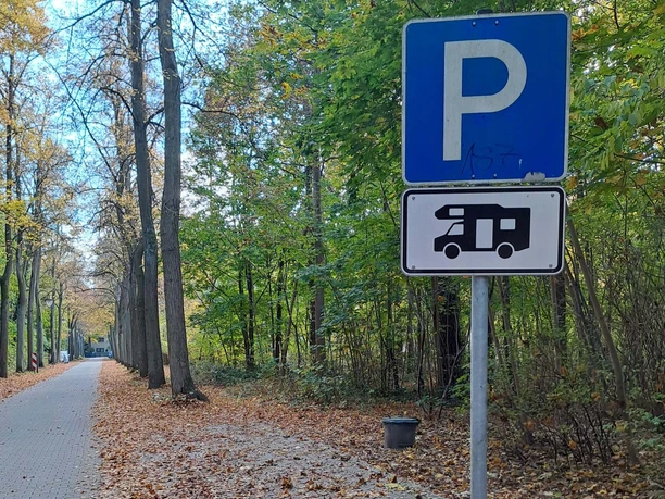 Caravanparkplatz in der Ringstraße Bad Saarow
