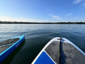 SUP fahren auf dem Scharmützelsee