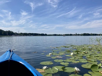 Kajak fahren auf dem Scharmützelsee