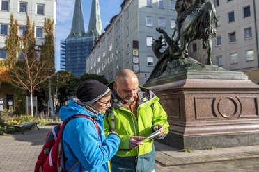 Start an der Nikolaikirche Berlin