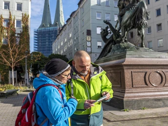Start an der Nikolaikirche Berlin