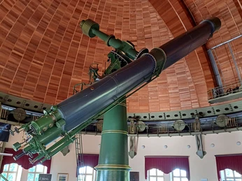 Großer Refraktor Innenansicht