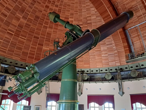 Großer Refraktor Innenansicht