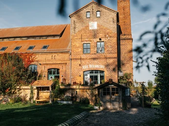 Frau Wesches Café in der Alten Brennerei Ribbeck