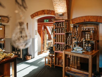 Frau Wesches Café in der Alten Brennerei Ribbeck