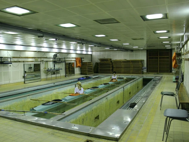 Museum der ehemaligen Unterdruckkammer in Kienbaum