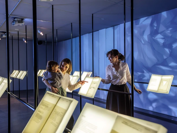 Blick in die Dauerausstellung