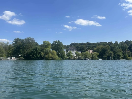 Hotel-Resort Märkisches Meer, Blick vom Scharmützelsee