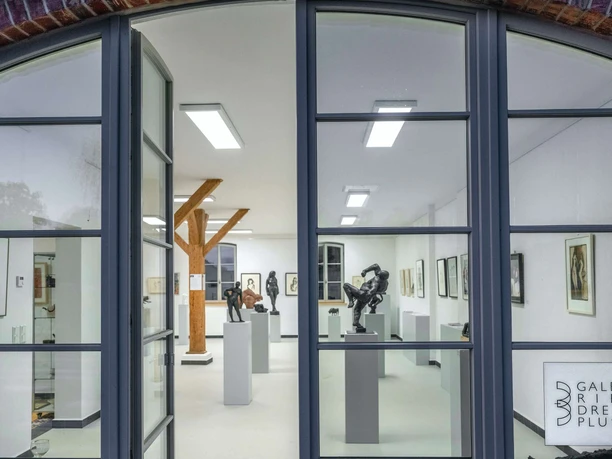 Eingang GALERIE3PLUS