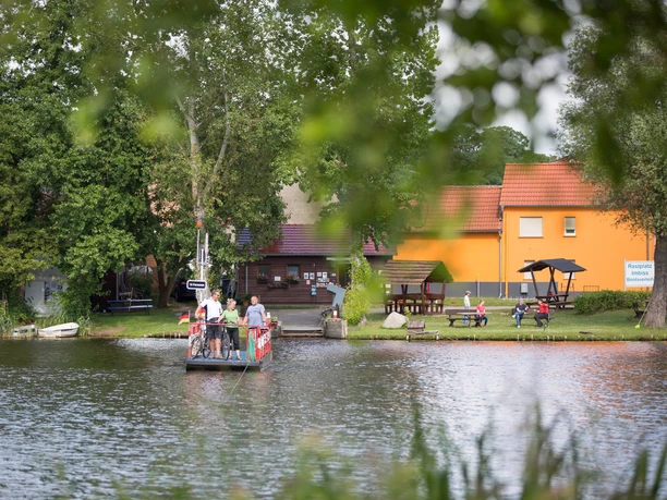 Fahrrad- und Personenfähre Leißnitz