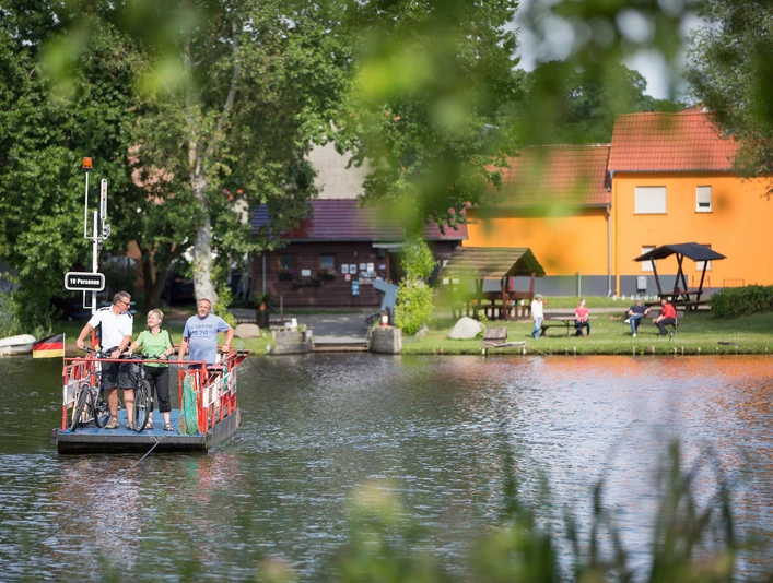 Fahrrad- und Personenfähre Leißnitz