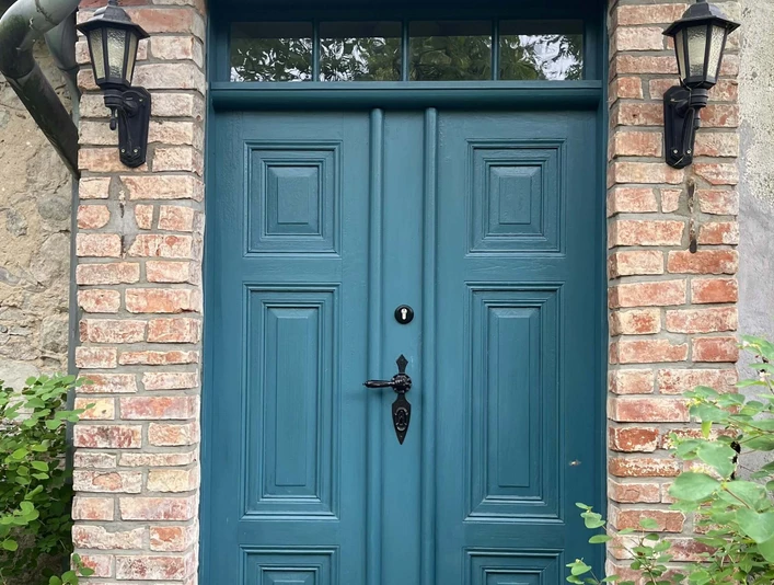 Eingang von Pension am Gutshof Wölsickendorf