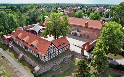 Burg Storkow - Luftaufnahme
