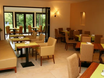 Frühstücksraum im Hotel Landhaus "Heinrichshof"