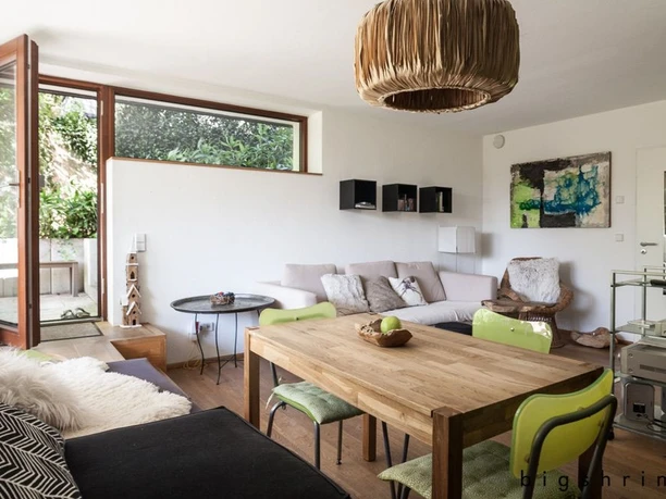 Essplatz im Wohnzimmer