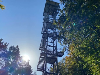 Aussichtsturm in den Rauener Bergen