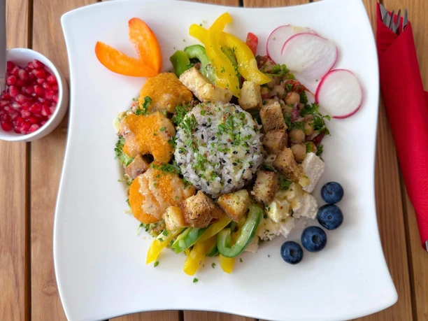 Mittagessen im ANABOWL in Frankfurt (Oder)