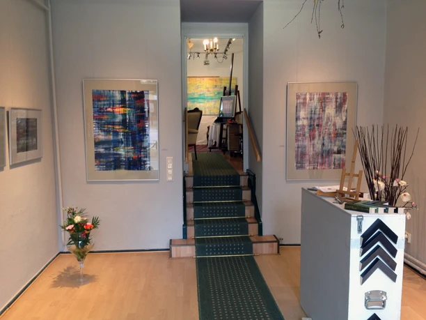 Blick in Atelier Galerie Herr