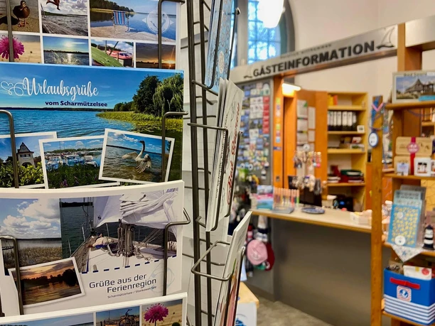 Tourist-Information Bad Saarow im historischen Bahnhof