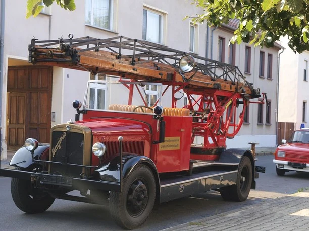 Museum für Feuerwehr und Technik Eisenhüttenstadt - Feuerwehr-Drehleiter DL19