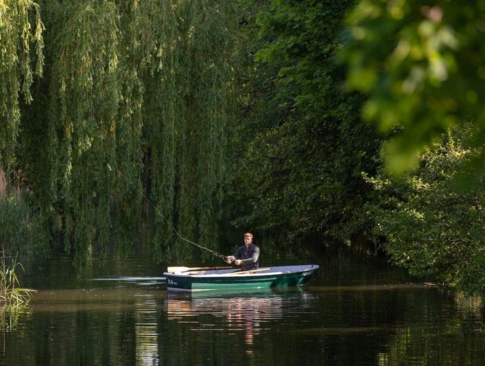 Fischer am Katharinengraben