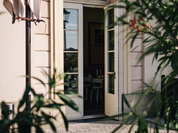 Barberini Café & Restaurant. Aussenansicht