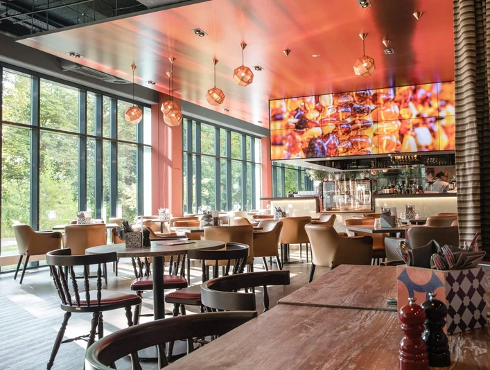 Restaurant "PIAZZA" im a-ja Resort