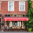 Café Heider in der Friedrich Ebert Straße in Potsdam