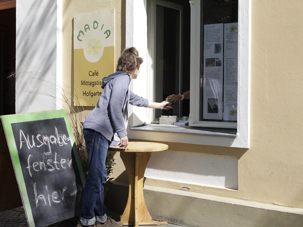 Madia Ausgabefenster