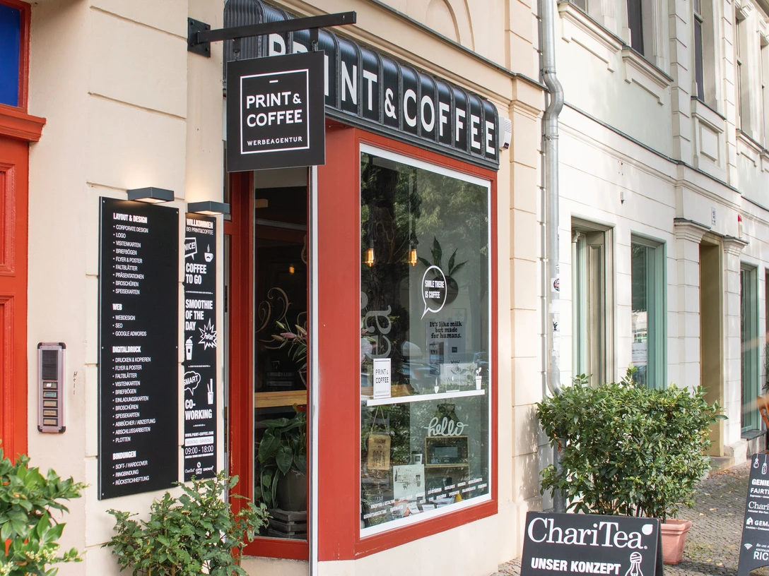 Print & Coffee in der Lindenstraße