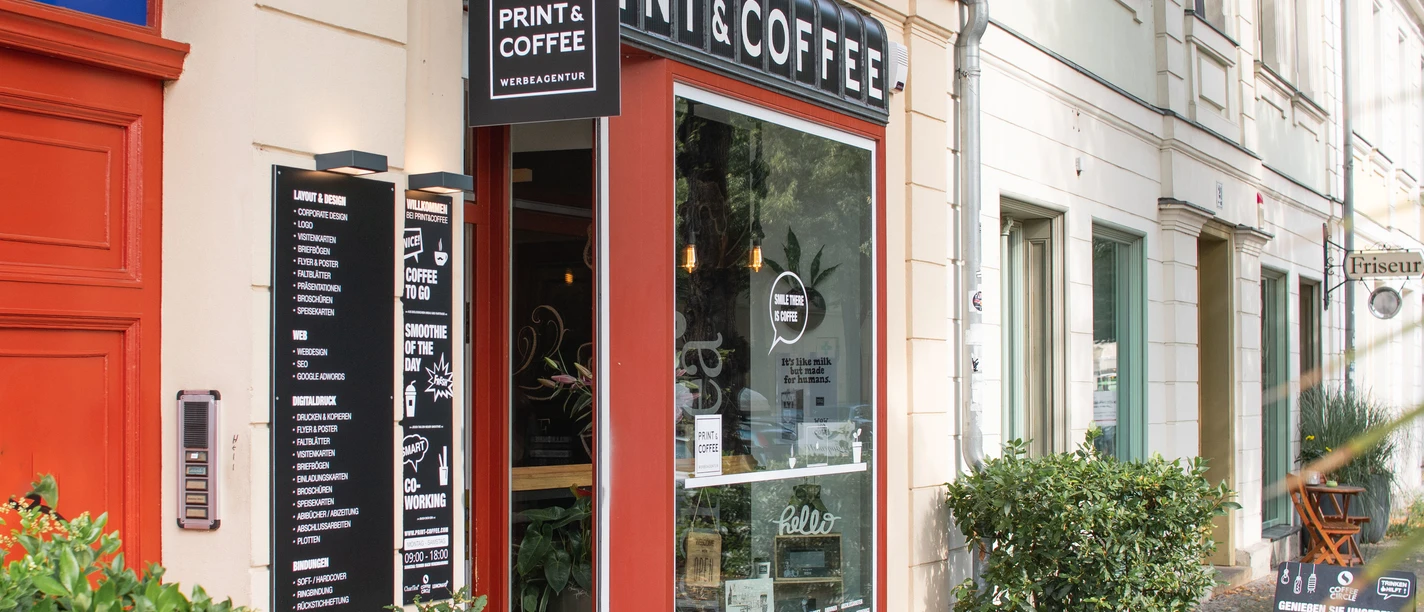 Print & Coffee in der Lindenstraße
