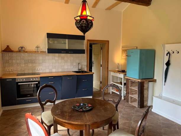 Ferienwohnung Parkseite - Küche