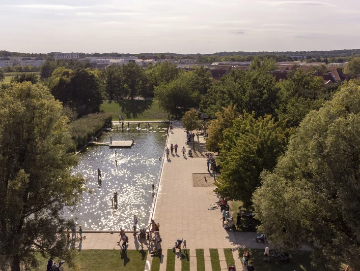 Volkspark Potsdam - Wasserspielplatz