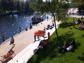 Promenade am Café Kaunverleih