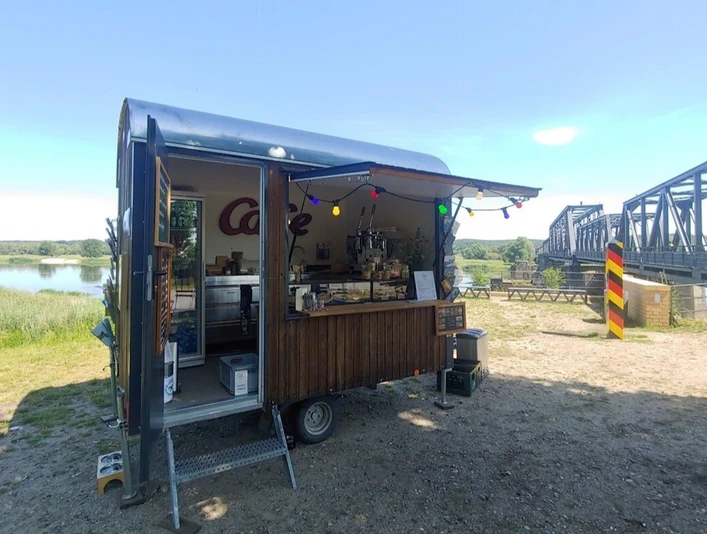 Café Oderglück in Neurüdnitz an der Europabrücke