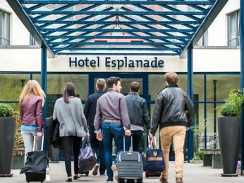 Eingangsbereich Hotel Esplanade