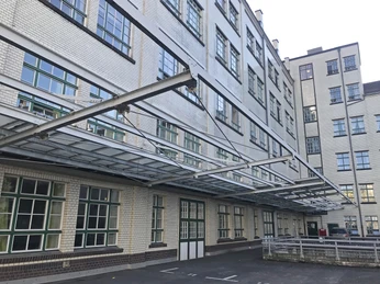 Innenhof der ehemaligen Brotfabrik