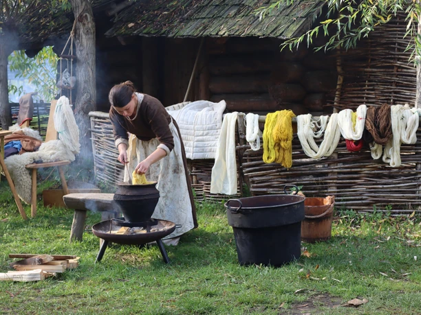 Traditionelles Färben