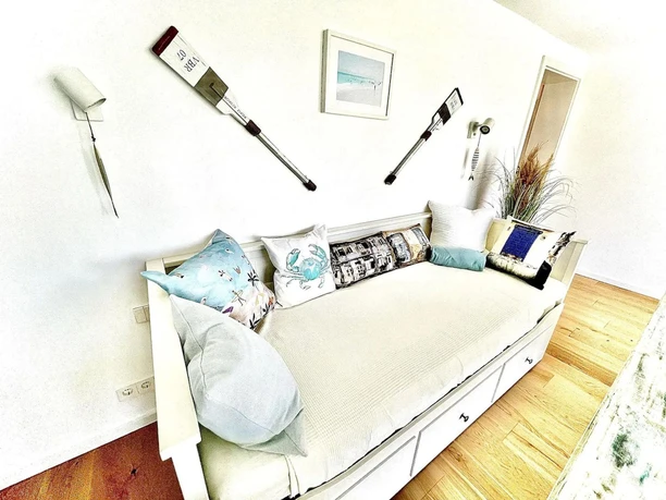 Schlafsofa ausziehbar 160x200 im Wohnzimmer