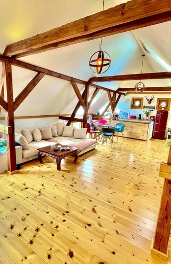 Historisches Retro Loft 70qm mit Garten