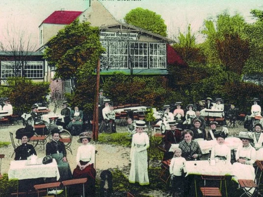 Historische Ansicht des Restaurant Buhnenhaus