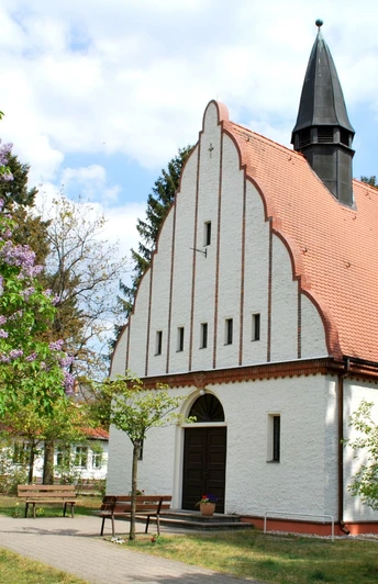 Kirche Bad Saarow, Trauort von Max Schmeling und Anny Ondra