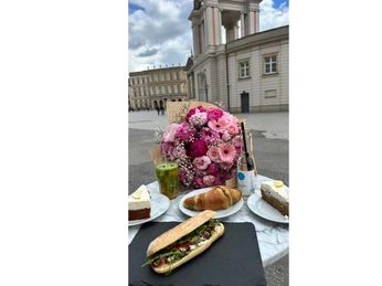 Blick auf den Landtag