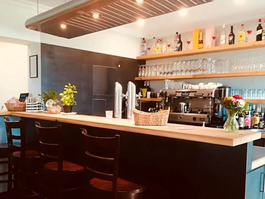 Tresen in der Gaststube