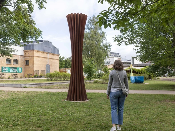 Spola von Herbert Mehler im Kunst- und Kulturquartier Schiffbauergasse Potsdam